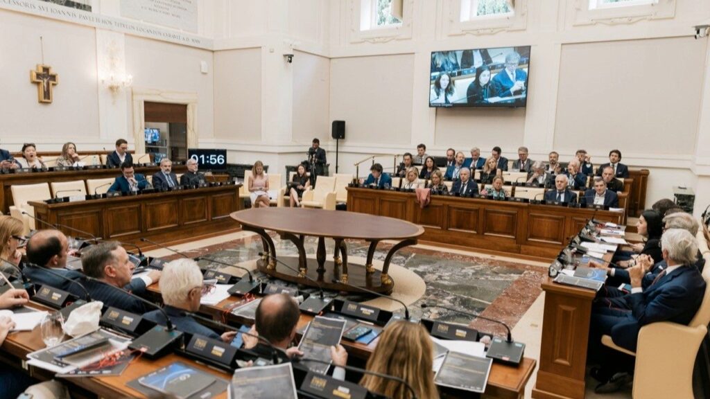 The Business Ethics Summit, held in the headquarters of the Pontifical Academy of Sciences in the Vatican